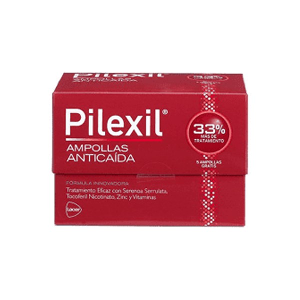 PILEXIL FORTE AMPOLLAS ANTICAIDA 5 ML 15+5 AMPOLLAS
